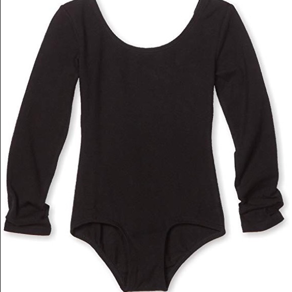 Daskin Now Black Long Sleeve Leotard! - Picture 1 of 3